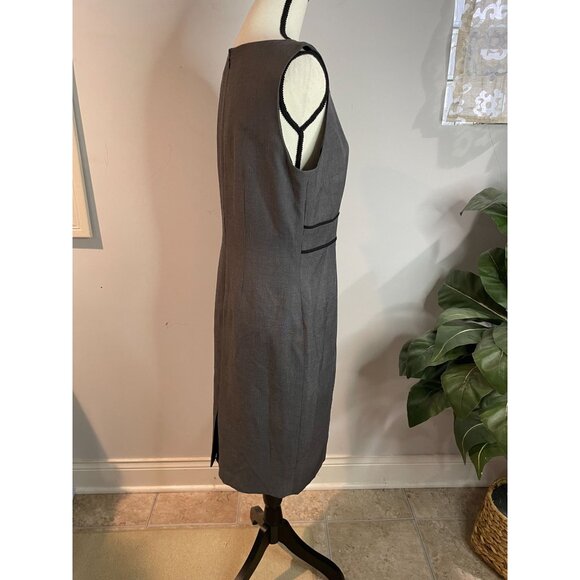 Black Label By Evan-Picone Women's Sleeveless Sheath Dress Size 8 - Picture 7 of 15